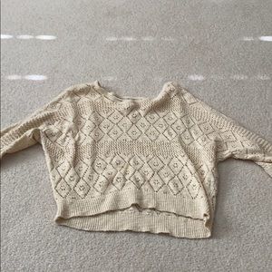 Girls Cropped Sweater